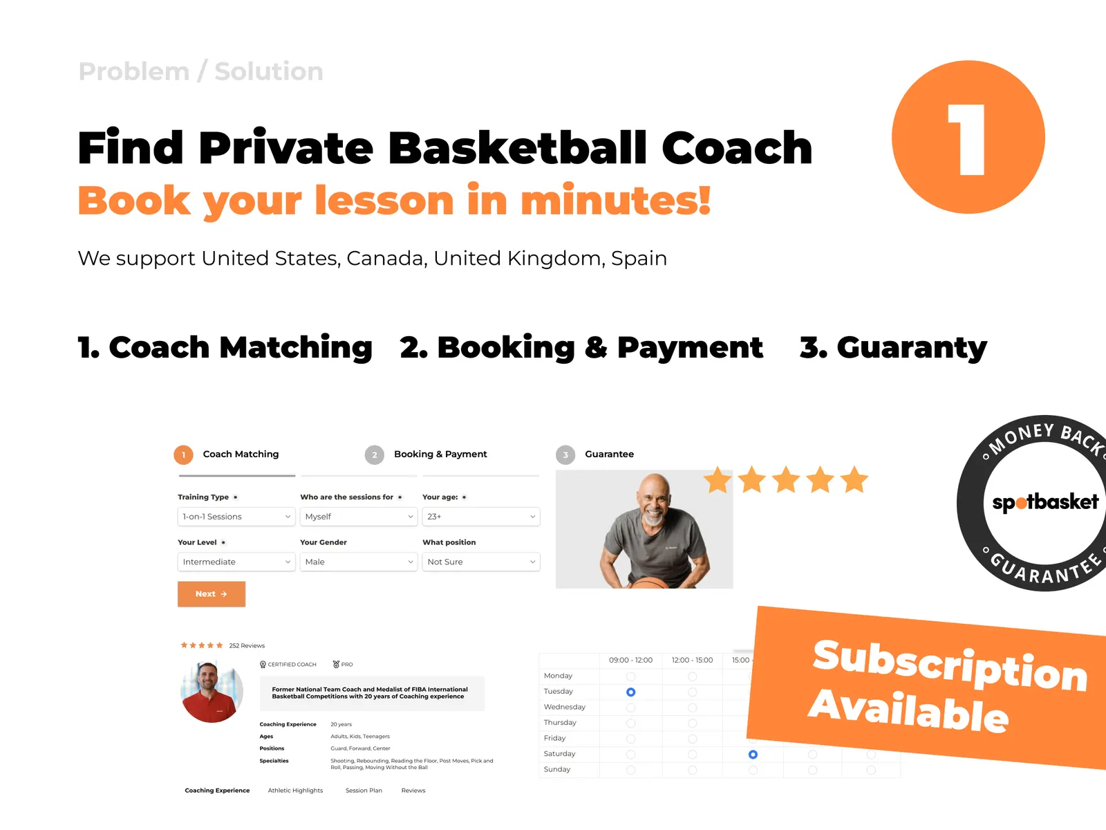 SpotBasket — screen 2