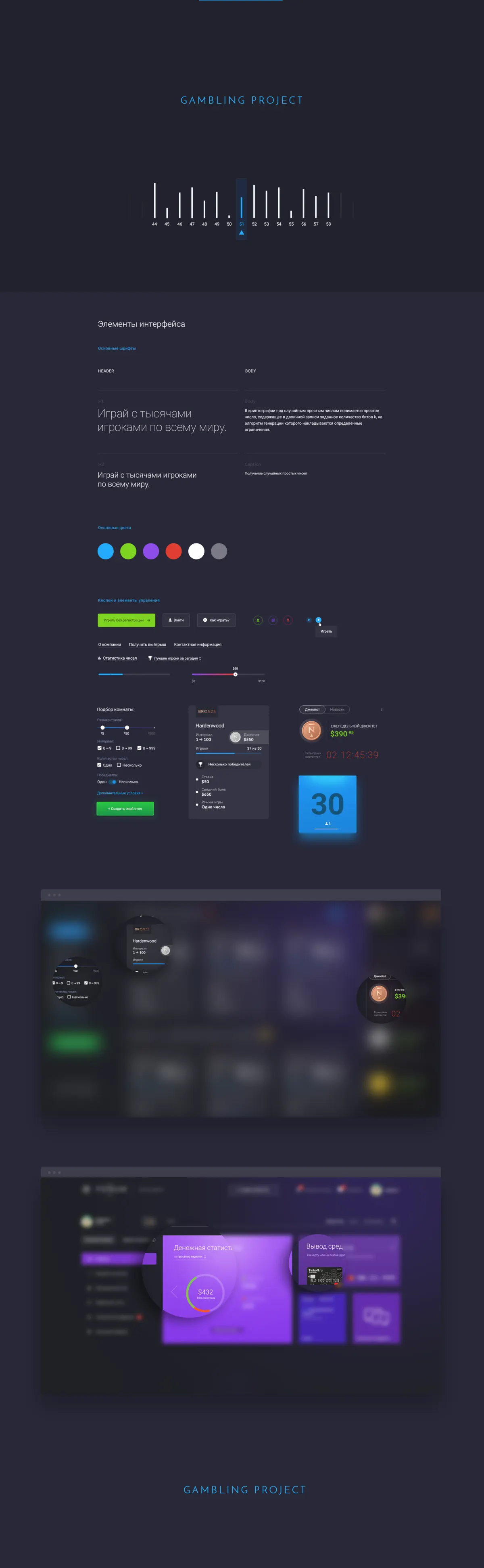 Crypto gaming platform — project cover
