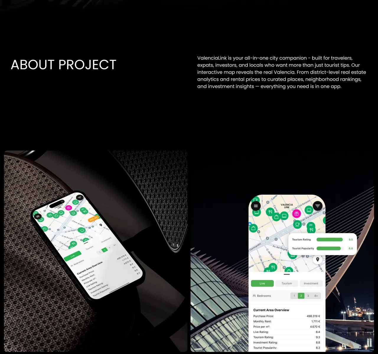 ValenciaLink — screen 1